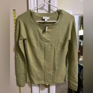 Ann Taylor Loft green sweater